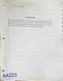 Amada-AMADA Horizontal Bandsaw, Model HA-400S & 16S, Operation & Maintenance Manual-HA-400S & HA-16S-01